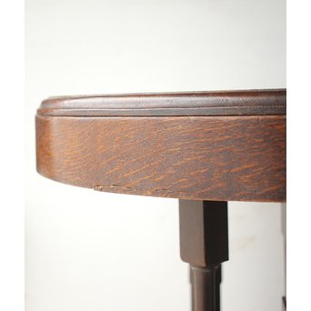 楢の大きな円卓テーブル　T438 