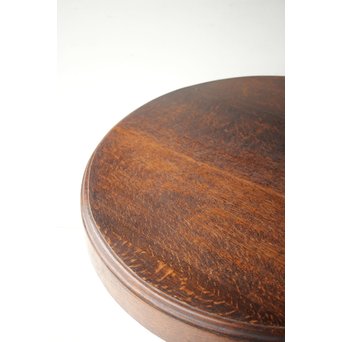 楢の大きな円卓テーブル　T438 