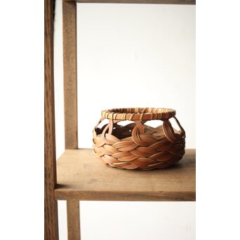 武関翠月 束編竹花籠　U239 