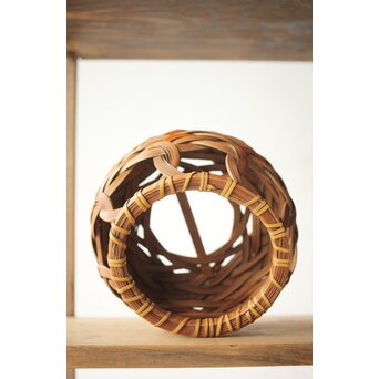 武関翠月 束編竹花籠　U239 