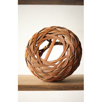 武関翠月 束編竹花籠　U239 