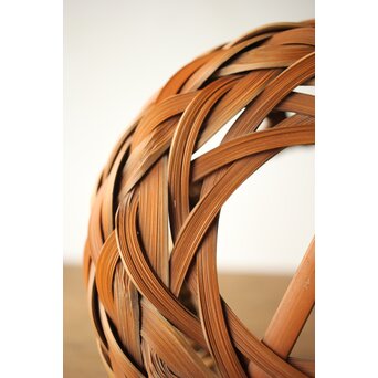 武関翠月 束編竹花籠　U239 