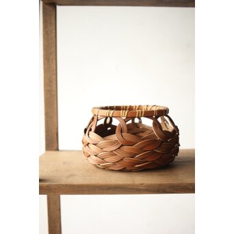 武関翠月 束編竹花籠　U239