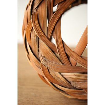 武関翠月 束編竹花籠　U239 