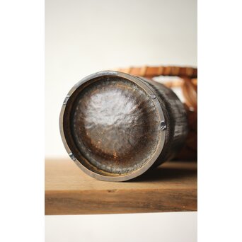 武関翠月 束編竹花籠　U239 