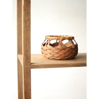 武関翠月 束編竹花籠　U239 