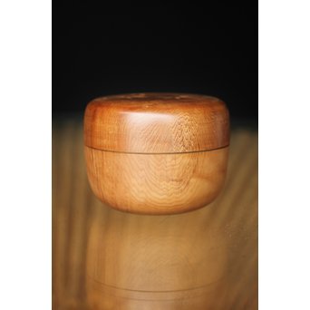 横山一夢 竹文棗 神代杉共箱　X277 