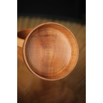 横山一夢 竹文棗 神代杉共箱　X277 