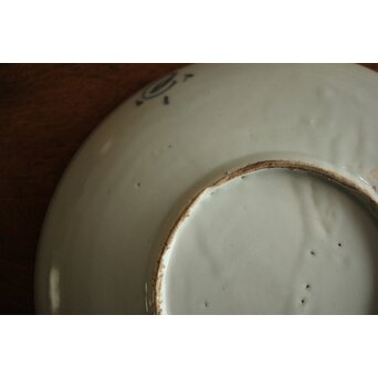 初期伊万里 染付山水文 七寸皿　P215 