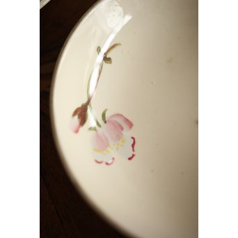 佛蘭西焼 取合中皿20枚 上田耕冲下絵　P216 