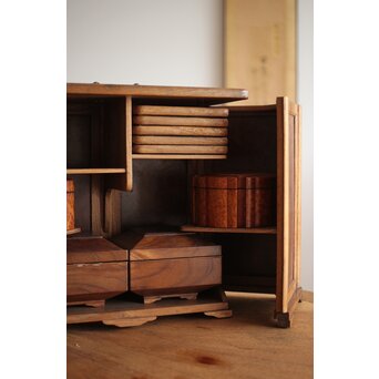 指物 良杢 弁当箱/茶箱　X278 