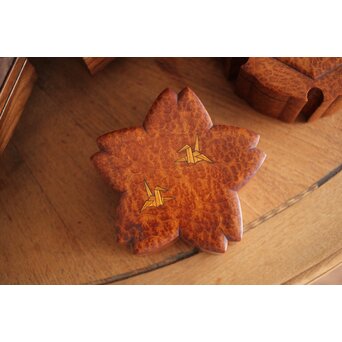 指物 良杢 弁当箱/茶箱　X278 