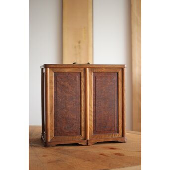 指物 良杢 弁当箱/茶箱　X278 