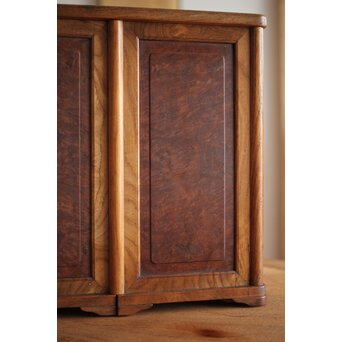 指物 良杢 弁当箱/茶箱　X278 