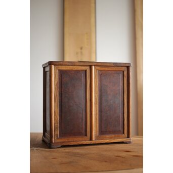 指物 良杢 弁当箱/茶箱　X278 