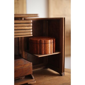 指物 良杢 弁当箱/茶箱　X278 