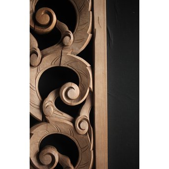 寺院欄間 2枚1組　R0079 