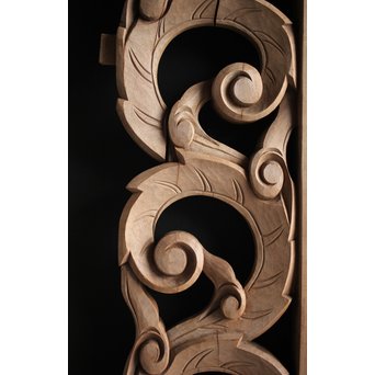 寺院欄間 2枚1組　R0079 