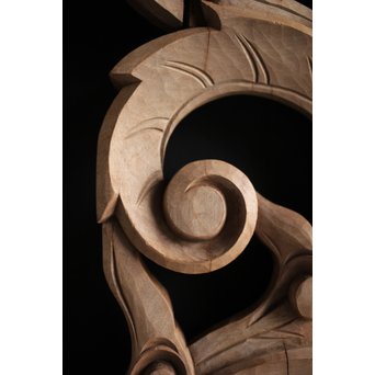 寺院欄間 2枚1組　R0079 