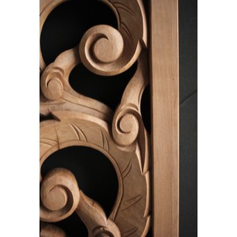 寺院欄間 2枚1組　R0079 