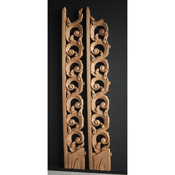 寺院欄間 2枚1組　R0079 