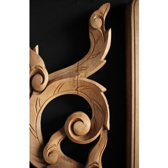 寺院欄間 2枚1組　R0079 