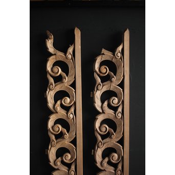 寺院欄間 2枚1組　R0079 