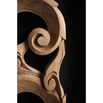 寺院欄間 2枚1組　R0080 