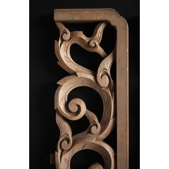 寺院欄間 2枚1組　R0080 