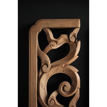 寺院欄間 2枚1組　R0080 