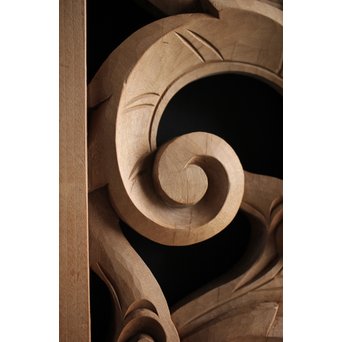 寺院欄間 2枚1組　R0080 