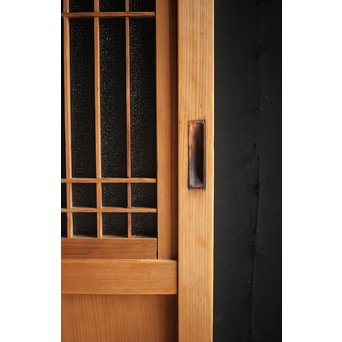 白木 組子のガラス戸　GD0054 