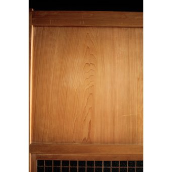 白木 組子のガラス戸　GD0054 