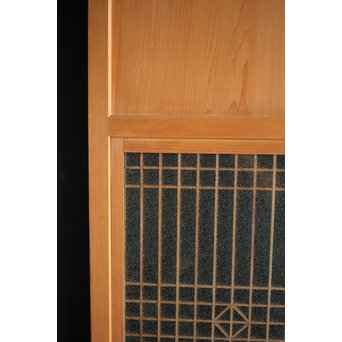 白木 組子のガラス戸　GD0054 