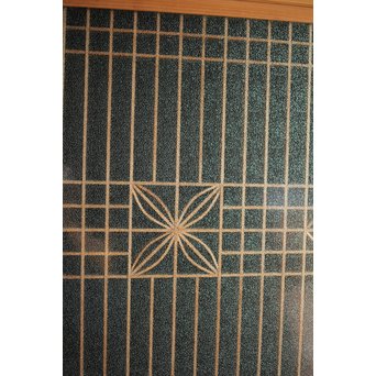 白木 組子のガラス戸　GD0054 