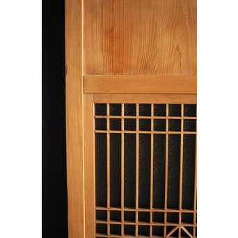 白木 組子のガラス戸　GD0054 