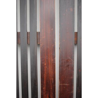 蔵戸風 飴色時代格子戸 2枚1組　L1042YD 