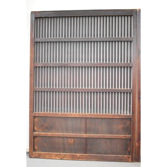 蔵戸風 飴色時代格子戸 2枚1組　L1042YD 