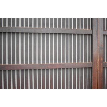 蔵戸風 飴色時代格子戸 2枚1組　L1042YD 