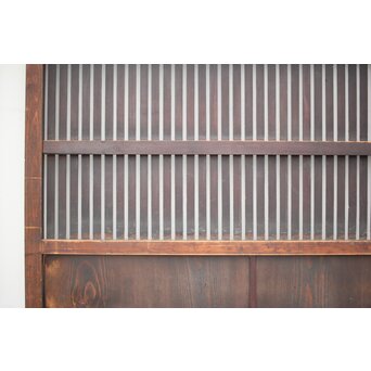 蔵戸風 飴色時代格子戸 2枚1組　L1042YD 