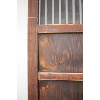 蔵戸風 飴色時代格子戸 2枚1組　L1042YD 