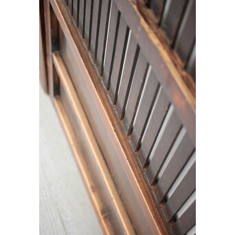 蔵戸風 飴色時代格子戸 2枚1組　L1042YD 