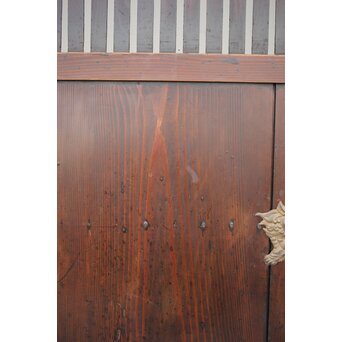 蔵戸風 飴色時代格子戸 2枚1組　L1042YD 