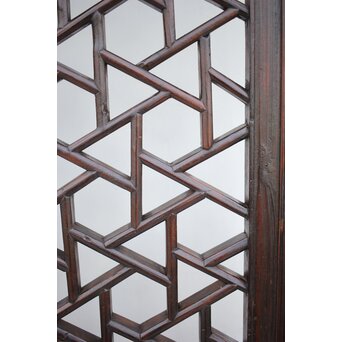 李朝/朝鮮 氷裂紋組子建具/ドア　L1043 