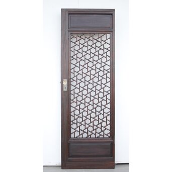 李朝/朝鮮 氷裂紋組子建具/ドア　L1043