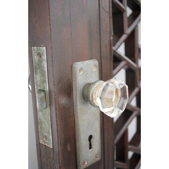 李朝/朝鮮 氷裂紋組子建具/ドア　L1043 