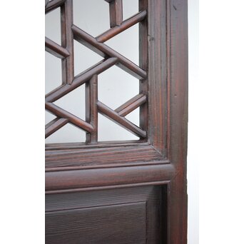 李朝/朝鮮 氷裂紋組子建具/ドア　L1043 