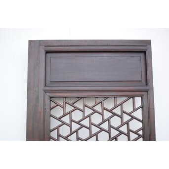 李朝/朝鮮 氷裂紋組子建具/ドア　L1043 