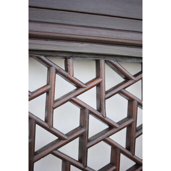 李朝/朝鮮 氷裂紋組子建具/ドア　L1043 