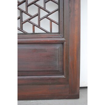 李朝/朝鮮 氷裂紋組子建具/ドア　L1043 